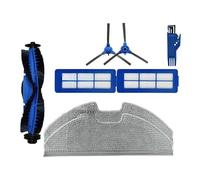 Pièces De Rechange For Aspirateur Robot Anker Eufy RoboVac G10, G20 Et G30 : Filtre, Lingette, Rouleau Principal Et Brosse Latérale.(Metallic)