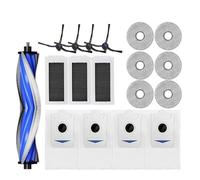 Pièces de rechange for aspirateur robot Compatible avec Ecovacs X5 OMNI / X5 PRO OMNI, sac à poussière, brosse latérale principale, filtre, accessoires de balai(T)