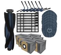 Pièces de rechange for aspirateur robot Eufy X10 Pro Omni, brosse à rouleau, brosse latérale, filtre, serpillière, sac à poussière
