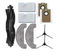 Pièces De Rechange For Aspirateur Robot MONSGA, MS1 MAX, Brosse Principale, Brosse Latérale, Chiffon, Sac À Poussière, Filtre(SET A)
