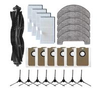 Pièces De Rechange For Aspirateur Robot MONSGA, MS1 MAX, Brosse Principale, Brosse Latérale, Chiffon, Sac À Poussière, Filtre(SET B)