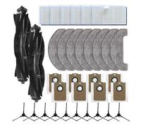 Pièces De Rechange For Aspirateur Robot MONSGA, MS1 MAX, Brosse Principale, Brosse Latérale, Chiffon, Sac À Poussière, Filtre(SET C)