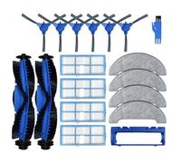 Pièces de rechange for aspirateur Robot Pro-scenic 850T/850P, brosse latérale à rouleau, filtre Hepa, vadrouille, chiffon, accessoires