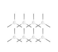 Pièces de rechange for aspirateur Robot X30 Ultra Pro D20 L10S S10 S20 S30, brosse latérale(8pcs white)