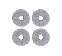 Pièces de rechange for aspirateur robot Xiaomi, X20 Max / D109GL / X20 Pro / D102GL, Mijia, Omni M30 / D102, chiffon de nettoyage(4pcs)