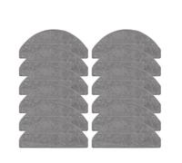 Pièces De Rechange For Balais À Franges, Compatibles Avec Les Aspirateurs Robots Roborock Q7 M5, Q7B, Q7 L5 Et Q7 TF : Lingettes De Nettoyage.(12pcs)