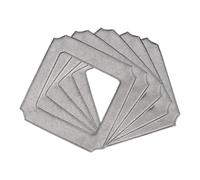 Pièces De Rechange For Balais À Franges En Microfibre, Compatibles Avec Ecovacs, Robotics, Winbot, Robots De Nettoyage De Vitres W836, W850, W860 Et W880(5Pcs)