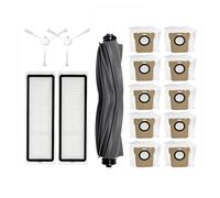 Pièces de Rechange for Brosse latérale Principale et Filtre for aspirateur Robot compatibles avec Dreame L10S Ultra / S10 Pro Omni 1S B101CN Robot X10+(Chocolate)