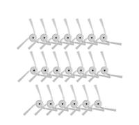 Pièces de rechange for brosses bord compatibles avec les robots aspirateurs X40 Pro Ultra, L40 et X30(20pc white)