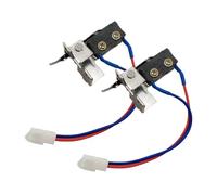 Pièces de rechange for chauffe-eau à gaz, micro-interrupteur avec support, modèle universel à 2 fils, compatible avec la plupart des vannes, 2 pièces