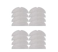 Pièces de rechange for chiffons lavage compatibles avec les aspirateurs robots S7 Maxv Ultra, Max, Plus, S8, Pro, S70, S75, T7S, G10, G10S, + et G10s(16PCS)