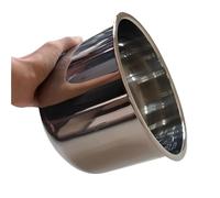 Pièces de rechange for cuve intérieure de cuiseur à riz Kitchen Tool 5 L, revêtement universel en acier inoxydable 304. Compatible avec Zojirushi. Modèle NS-TSC18/NL-AAC18 10 tasses.