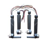 Pièces de Rechange for Drone 4K Pro RC, Coque inférieure supérieure, Carte récepteur, Pale d'hélice, Gyroscope, Bras Avant et arrière sans balais for Drone F11 4K Pro(Arm Set)