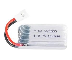 Pièces de Rechange for Drone X11C MJX X701 U830 FY310 RC, 3.7V 250mAh, 682030 3.7v(White)