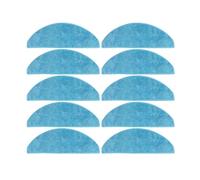 Pièces de rechange for filtre de vadrouille et brosse, compatible avec Cecotec Conga 7490 Immortal / 8290 Immortal/Kabum Smart 900, accessoires for aspirateur(MOP CLOTH 10PCS)