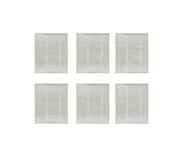 Pièces de rechange for filtre HEPA. Compatible avec Xiaomi. Aspirateur robot E10, E12 et B112.(6PCS)