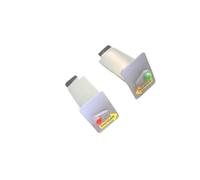 Pièces de Rechange for hélicoptère RC Ear C186 BO105 E120, pales, Train d'atterrissage, Moteur, Coque, roulement, hélice, auvent, Plateau cyclique for hélicoptère RC(Side Wing Gray)