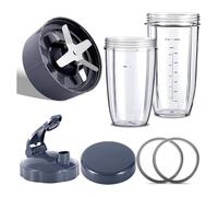 Pièces De Rechange For Mixeur NutriBullet, Mixeurs 600 W/900 W PRO - Lame D'extraction Et Grands Gobelets De 900 Ml, Grande Capacité De 680 Ml