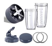Pièces De Rechange For Mixeur NutriBullet, Mixeurs 600 W/900 W PRO - Lame D'extraction Et Grands Gobelets 900 Ml (24 Oz XT)