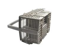 Pièces de rechange for panier à couverts, accessoires for lave-vaisselle, compatibles avec Bosch SMZ5100, Siemens SZ73100, plastique gris, utile