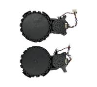 Pièces De Rechange For Robots Balayeurs LR Motor Drive Wheels, Compatibles Avec Dreame, L10s, L10 Ultra, L10s Ultra, S10, W10S Pro, Xiaomi B101CN/C102CN(2pcs black)