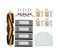 Pièces de rechange for sac à poussière sous vide, compatibles avec DEEBOT T9 T9 AIVI OZMO T8 AIVI T8 Max T8 série N8 Pro Plus N8 Pro, accessoires(Color:19PCS AS show)