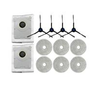 Pièces De Rechange For Sac Poubelle À Brosse Latérale For Aspirateur Robot Intelligent, Compatible Avec Ecovacs, Compatible Avec Deebot, Mini Balayeuse, Sac À Poussière De Rechange(B)