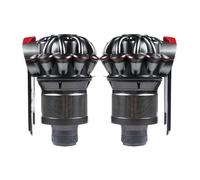 Pièces de Rechange for séparateur Cyclone, Filtre de tête de Moteur, bac à poussière, Accessoires remplaçables for aspirateur Robot, Compatible avec Dyson V8 V7(Light Yellow)