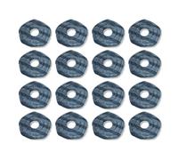 Pièces de rechange for serpillières lavables compatibles avec les aspirateurs robots Eufy X10 Pro Omni X8/X8pro X9 Pro. Tampons de nettoyage souples de remplacement.(16pcs)