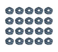 Pièces de rechange for serpillières lavables compatibles avec les aspirateurs robots Eufy X10 Pro Omni X8/X8pro X9 Pro. Tampons de nettoyage souples de remplacement.(20pcs)