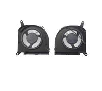 Pièces De Rechange for Ventilateur De Refroidissement CPU GPU for Ordinateur Portable, DC12V 0,50 A 4 Broches, Compatible avec Gigabyte Aorus 15G 15P 17G XC XB RX7G(CPU GPU Fan)