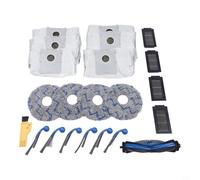 Pièces de rechange haut de gamme pour Ecovacs pour Deebot T30c pour Omni pour Gen2 Robot aspirateur avec brosse principale, brosses latérales, filtres à air, tampons de vadrouille et sacs à poussière