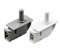 Pièces de rechange Interrupteur de porte réfrigérateur, 2 pièces, interrupteur d'éclairage, commande, 0,25a, 250V