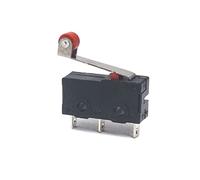 Pièces de rechange interrupteur fin course 10 pièces/lot KW11 poignée incurvée 250V 5A Micro en métal Bouton poussoir(Pulley)
