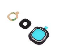 Pièces de Rechange J510 Anneau de Couverture d'objectif de caméra arrière arrière pour Samsung Galaxy J7 (2016) J710 / J5 (2016) J510 (Noir)