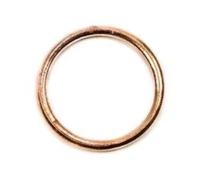 Pièces de rechange Joint d'échappement en cuivre plaqué for moto 40 x 32 x 4 mm, for FZR750 1987-1988, FZX750 1987-1989, FZ750 1985-1994(1pc)
