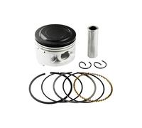 Pièces de rechange Kit de segments de piston for moteur de moto, 1 lot de 2 pièces, taille 49 mm ~ 50 mm, adapté for XV250 1988-2018 XC125 XV250 XC125(1 Set 50mm)
