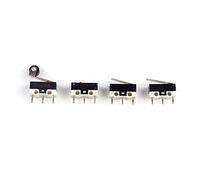 Pièces de rechange Micro interrupteurs 10 pièces interrupteur fin course à bouton-poussoir 1A 125V AC souris 3 broches longue poignée bras levier rouleau SPDT 12 * 6 6mm(Kw10-1)