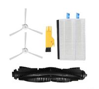Pièces de rechange pour aspirateur robot 360 S6 - pour filtres HEPA, brosse à rouleau principal, brosses latérales et kit d'accessoires de serpillère (6 pièces)