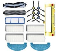 Pièces de rechange pour aspirateur robot AMIBOT, rouleau, brosse principale, brosse latérale, filtre HEPA, vadrouille, gril, Animal Premium H2O, allergique, X782 1pc brush cover