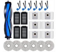Pièces de Rechange pour Aspirateur Robot pour Ecovacs pour Deebot T30C Omni/T30C Pro Omni. Kit D'Accessoires.