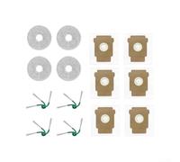 Pièces de rechange pour aspirateur robot Roomba Plus 415X Combo/415 Combos | Kit de sac à poussière avec brosse latérale pour 515 Combo/575 Combo/516 Combo/576 Combos (B)