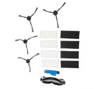 Pièces de rechange pour aspirateur robot Vactidy pour Nimble pour t6 avec brosse roulante, brosses latérales et filtres plissés en coton