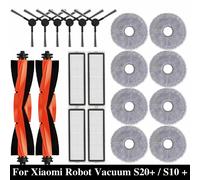 Pièces de rechange pour aspirateur robot Xiaomi S20 + / S10 Plus / B108GL/B105, accessoires, brosse latérale principale, filtre Hepa, vadrouille, gril Vert armée