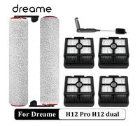 Pièces de rechange pour aspirateur sec et humide Dreame H12 Pro / H12Plus / H12 dual Soft Brush, rouleau, filtre HEPA, accessoires set 6