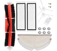 Pièces de rechange pour aspirateurs Xiaomi Roborock S50 S51 S55 S5 max S6 S60 S65, Kit d'accessoires 14 pièces - Brosse Principale, Brosse latérale, Hepa Filtres, noyaux d'eau pour Xiaomi aspirateurs