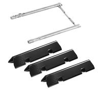 Pièces de rechange pour barbecue 7635 Barres aromatisantes 69785 Pièces de brûleur pour Weber Spirit I et II 200 Series Pièces de grill E-210 E-220 S-210 S-220 Pièces Weber Spirit 2 pièces de grill