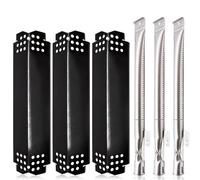 Pièces de Rechange pour Barbecue Nexgrill 3 brûleurs 720-0925S, 720-0894F, 2 brûleurs 720-0864M, 720-0864, 720-0864R, plaques chauffantes de Gril, Tente et Tubes de brûleur pour Kenmore, BBQ Pro,