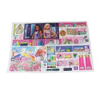 Pièces de rechange pour Barbie Doll Dreamhouse Doll House Playset HMX10 - Lot d'étiquettes de rechange - Autocollants