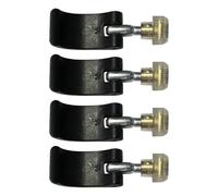 Pièces de rechange pour bâtons de randonnée - Fixation solide de poignée de verrouillage, clip de boucle de bâton d'escalade avec vis à écrou, pince de fixation de bâton de randonnée, accessoire de